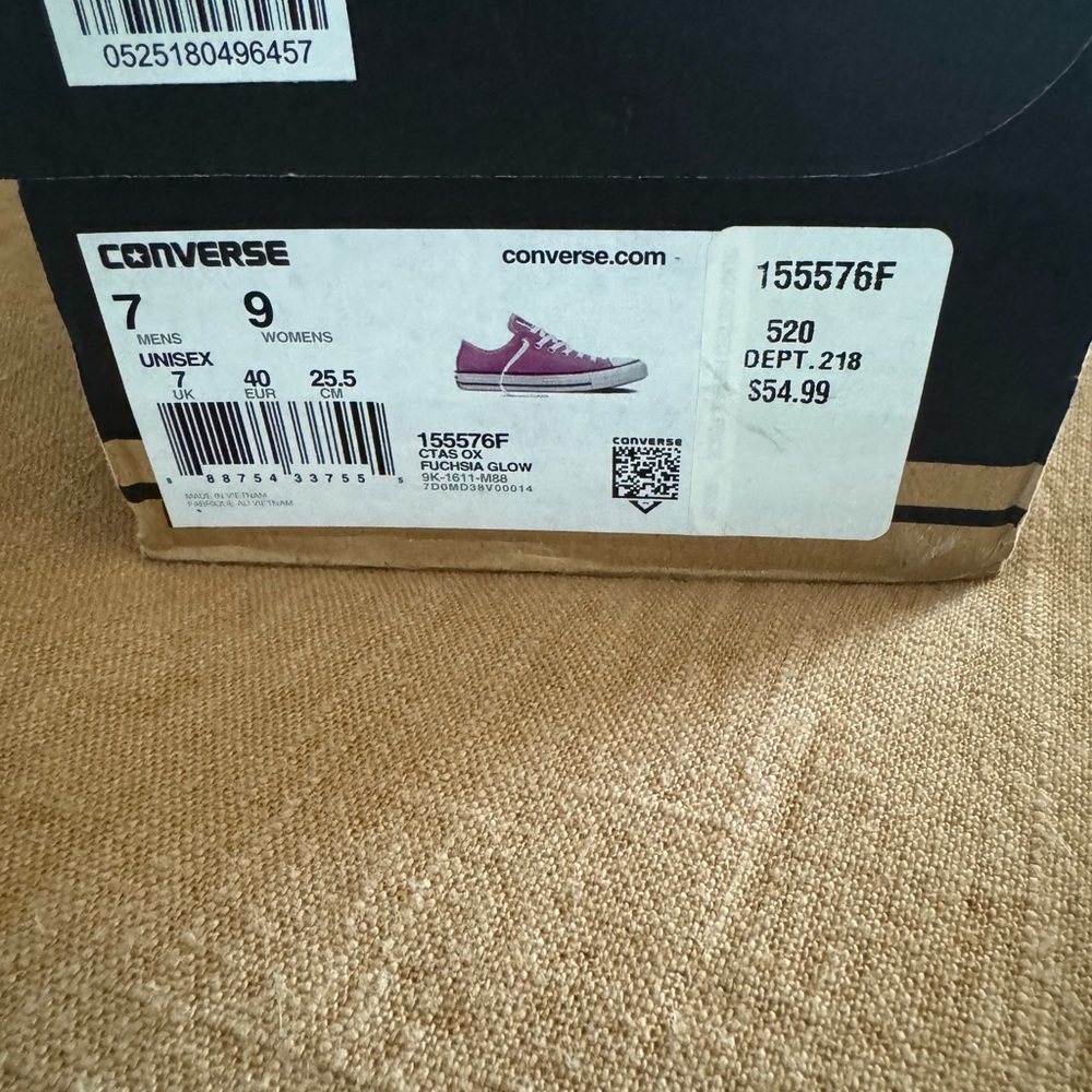 Converse Chuck Taylor All Star Shoe Fuchsia - Picture 4 of 7